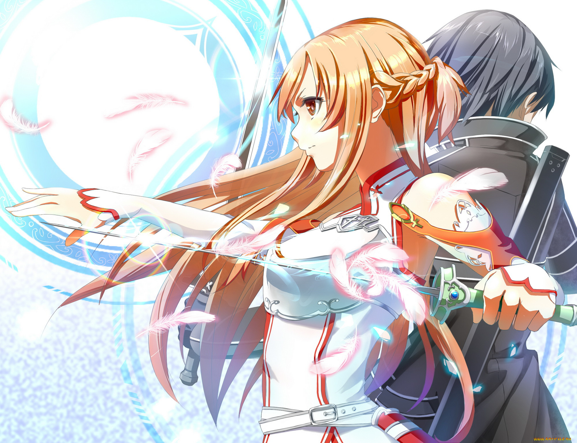 , sword, art, online